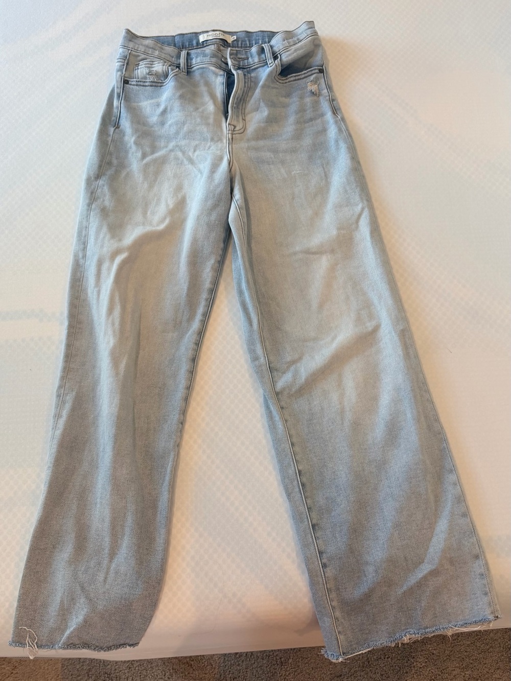 Light Blue Straight-Leg Women’s Jeans - Classic High-Rise